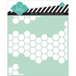 Трафарет от Heidi Swapp - HONEYCOMB - STENCILS