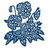 Нож для вырубки от Tattered Lace - Pansy - Анютыны глазки