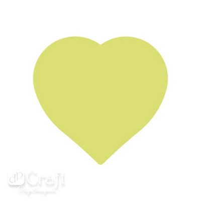 ДЫРОКОЛ ФИГУРНЫЙ 5СМ СЕРДЦЕ, TM dpCraft (Dalprint)