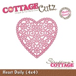 Лезвие CottageCutz - Heart Doily, 10х10 см