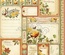 ЦЕНА СНИЖЕНА! Лист бумаги Graphic 45 - Time to Flourish - November Cut Apart, размер 30х30 см, двусторонняя