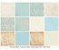 Набор скрапбумаги LemonCraft - Gossamer Blue Basic, фоновые дизайны, 30х30 см,  с бонусом