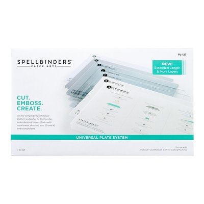 Spellbinders Universal Plate System, 7 шт. в наборі