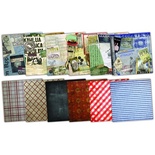 Набор бумаги 7Gypsies - Epicurean - Paper Pack, 15х15 см, 24 листа, двусторонняя