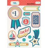 Объемные наклейки Carta Bella - Rough & Tumble Layered Stickers