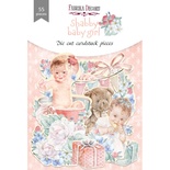 Набор высечек, коллекция Shabby baby girl redesign, 55шт, ТМ Фабрика Декору
