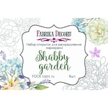 Набор открыток для раскрашивания маркерами Shabby garden, ТМ Фабрика Декора
