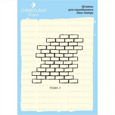 Штампы от Cherrylana Штамп "Стена", 4,5*4,2"см
