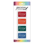Набор архивных чернил Ranger - Archival Mini Ink Pads - Kit 1