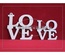 Чипборд Scrapiniec - LOVE подвески, 12 штук