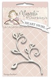 Лезвие от Magnolia Doohickeys Heart Swirl