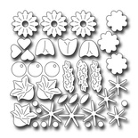 Лезвие Frantic Stamper Precision Die - Floral Confetti 