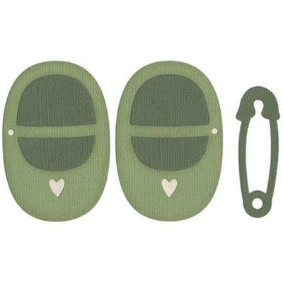 Лезвие Lifestyle Crafts - QuicKutz - baby shoes & pin