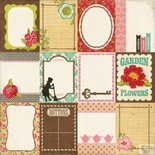 Набор двусторонней скрапбумаги от Echo Park - Journaling Cards