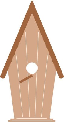 Нож для вырубки от Cheery Lynn Designs - Classic Birdhouse