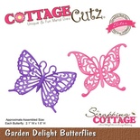 Лезвие CottageCutz - Garden Delight Butterflies (Elites)