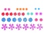Нож для вырубки от Cheery Lynn Designs - Tiny Flower Kit (Set of 3)