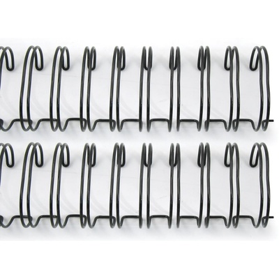 Пружинки для биндера - WR - Cinch - Wire Binders -Black (1in), диаметр 2.54см, 2 шт., черные