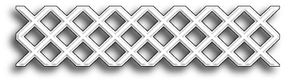 Нож для вырубки от Poppystamps - Garden Lattice