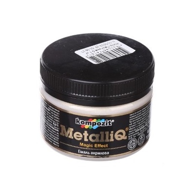 Эмаль акриловая METALLIQ Kompozit жемчуг (перлина), 100 г