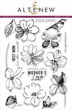 Набор акриловых штампов от Altenew - Wild hibiscus, 24x16 см