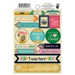 Лист наклеек Fancy Pants - Be Different Label Stickers, 10х15 см