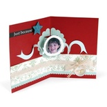 Лезвие Sizzix Bigz Die - Platform, Circle & Ribbon 3-D (Pop-Up)