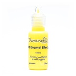 Жидкие эмалевые капли от Dovecraft - Yellow, 20 мл
