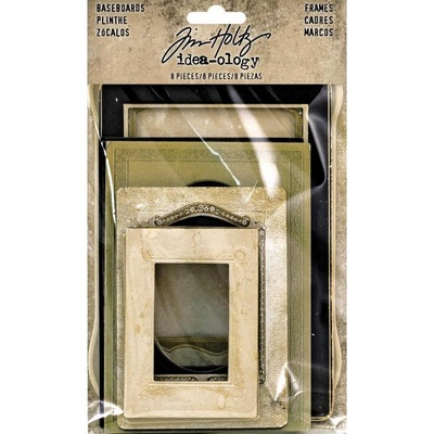 Набор рамочек Tim Holtz - Idea-Ology Baseboard Frames, 8 штук, рамки