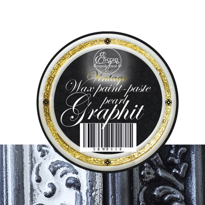 Краска с эффектом патины - Graphit pearl, 30 ml