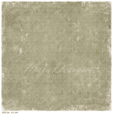 Двусторонний лист бумаги для скрапбукинга от Maja Design - Vintage Summer Basics - 1921