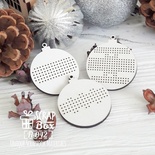 Деревянная фишка ScrapBox - Фишки для вышивки набор шаров Fl-042