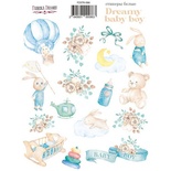 Набор наклеек (стикеров) Dreamy baby boy 086, ТМ Фабрика Декора