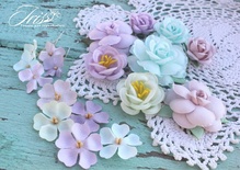 Набор цветов Veil Весенняя пастель, ТМ Iris, 18 шт