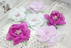 Набор цветов Royalty flowers Сиреневый микс, ТМ Iris, 9 шт