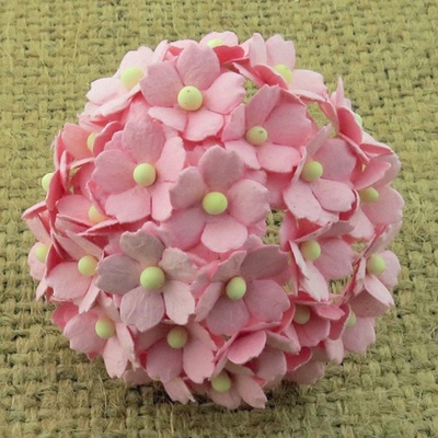 Квіточки Sweetheart, рожевий, 15мм, 10 шт.