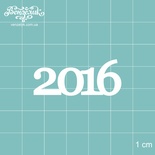 Чипборд от Вензелик - 2016, размер: 16x39 мм