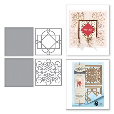 Ножи от Spellbinders - Calligraphy Flourish Tiles