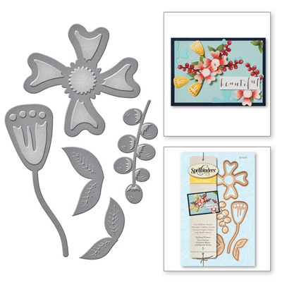 Нож для вырубки от Spellbinders - Stylized Flower