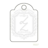 Акриловый штамп Lesia Zgharda R037 Рамка-тэг