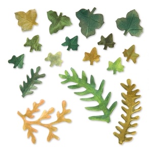 Ножи от Sizzix - Sizzix Thinlits Die Set 12PK - Leaves, Fern & Ivy