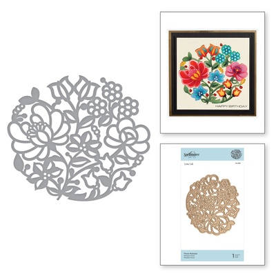 Нож для вырубки от Spellbinders - Floral Mandala
