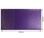 Отрез кожзама с тиснением  золотой фольгой Golden Mini Drops Violet, 50см х 25см, ТМ Фабрика Декора