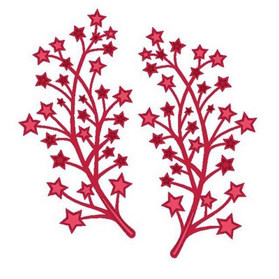 Лезвие Sue Wilson Dies - Festive Collection - Star Spray