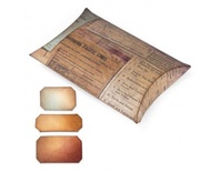 Лезвие Sizzix - Movers & Shapers L Die - Pillow Box w/Labels
