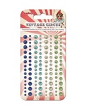 Клеевые полужемчужинки от ScrapBerry's - Vintage Circus 2 - Старый цирк 2, 120 шт, 4 цвета 