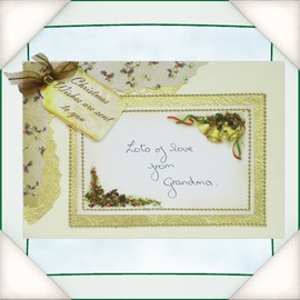 Набір заготовок - Topper для Flower Soft - Christmas - Vintage Toppers, 10 шт. у Набірі.