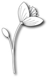 Нож для вырубки от Poppystamps - Marcelle Flower