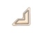 Уголки для фото от Scrapbook Adhesives - Paper Photo Corners Self-Adhesive - Ivory, 12мм, 108 шт.