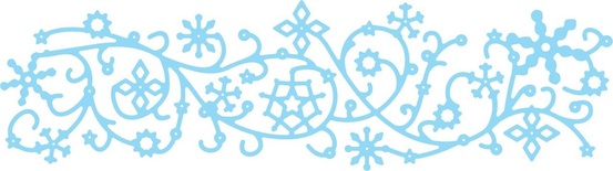 Ножи от Cheery Lynn Designs -Dancing Snow Flurries